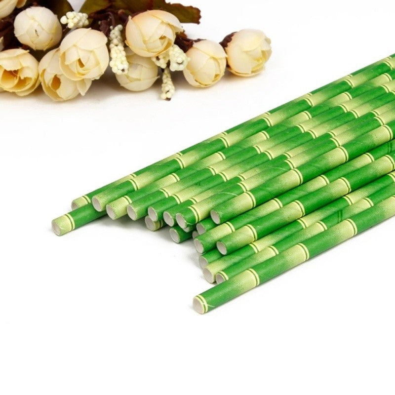 Green Bamboo Pattern